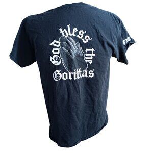 Large Men's T-shirt FYL NYC God Bless The Gorillas Graphic Tee
